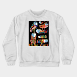 Owls on Owls Crewneck Sweatshirt